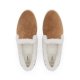 The Swift | Brown Suede Faux Fur Women's Sneaker