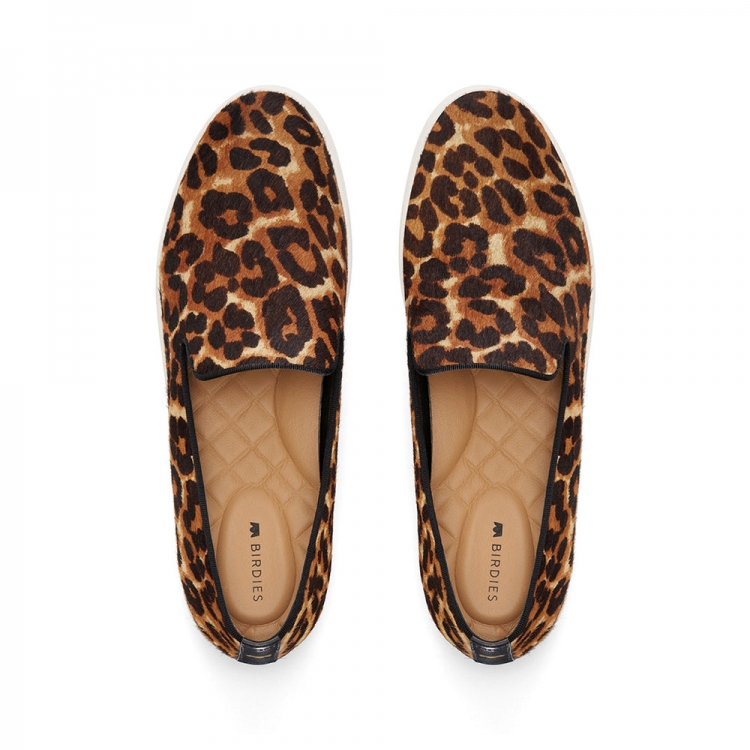 The Swift | Leopard Calf Hair Women's Sneaker - Click Image to Close