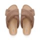 The Robin | Tan Faux Fur Women's Slide